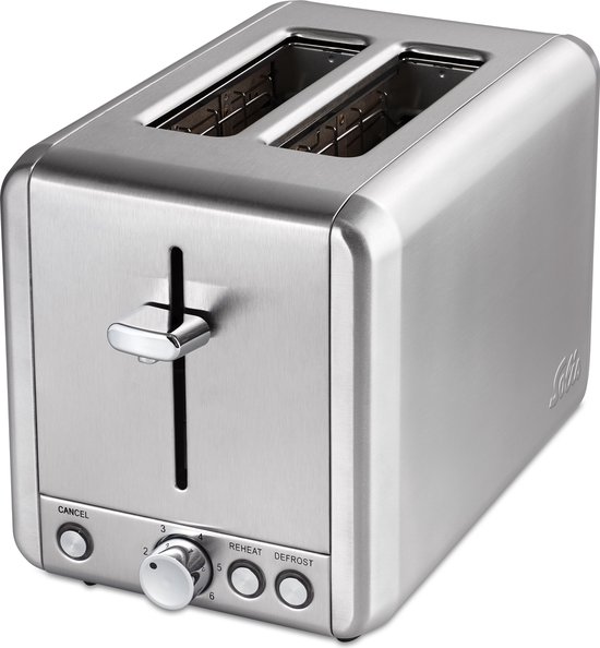 Solis 8002 Toaster Steel Broodrooster RVS | bol.com