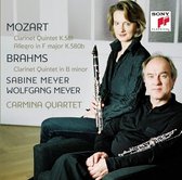 Mozart: Clarinet Quintet K.581; Allegro in F major K.580b; Brahms: Clarinet Quintet in B minor