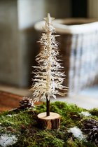 Riviera Maison - Paper Christmas Tree white (M) - Kerstdeco - Wit