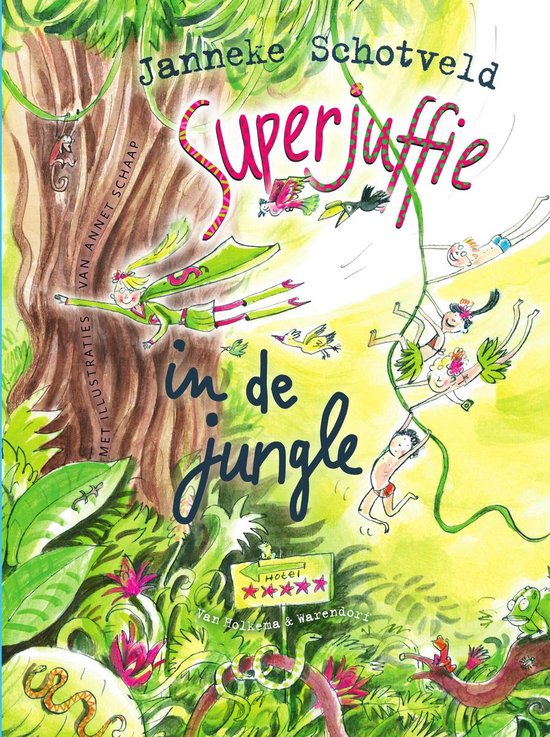 Superjuffie in de jungle - cover