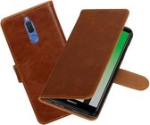 BestCases - Huawei Mate 10 Lite Pull-Up booktype hoesje Bruin