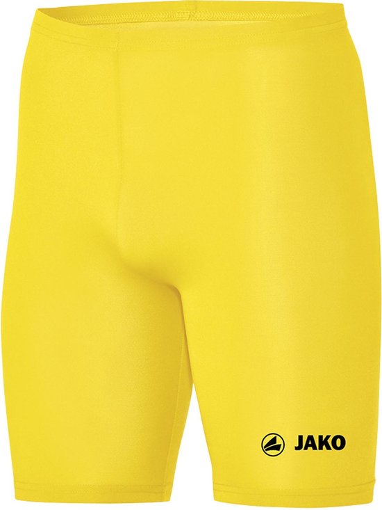 Jako Tight Basic 2.0 Sports legging performance - Taille 116 - Unisexe - jaune