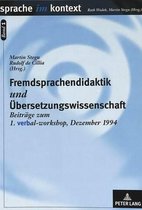 Fremdsprachendidaktik Und Uebersetzungswissenschaft