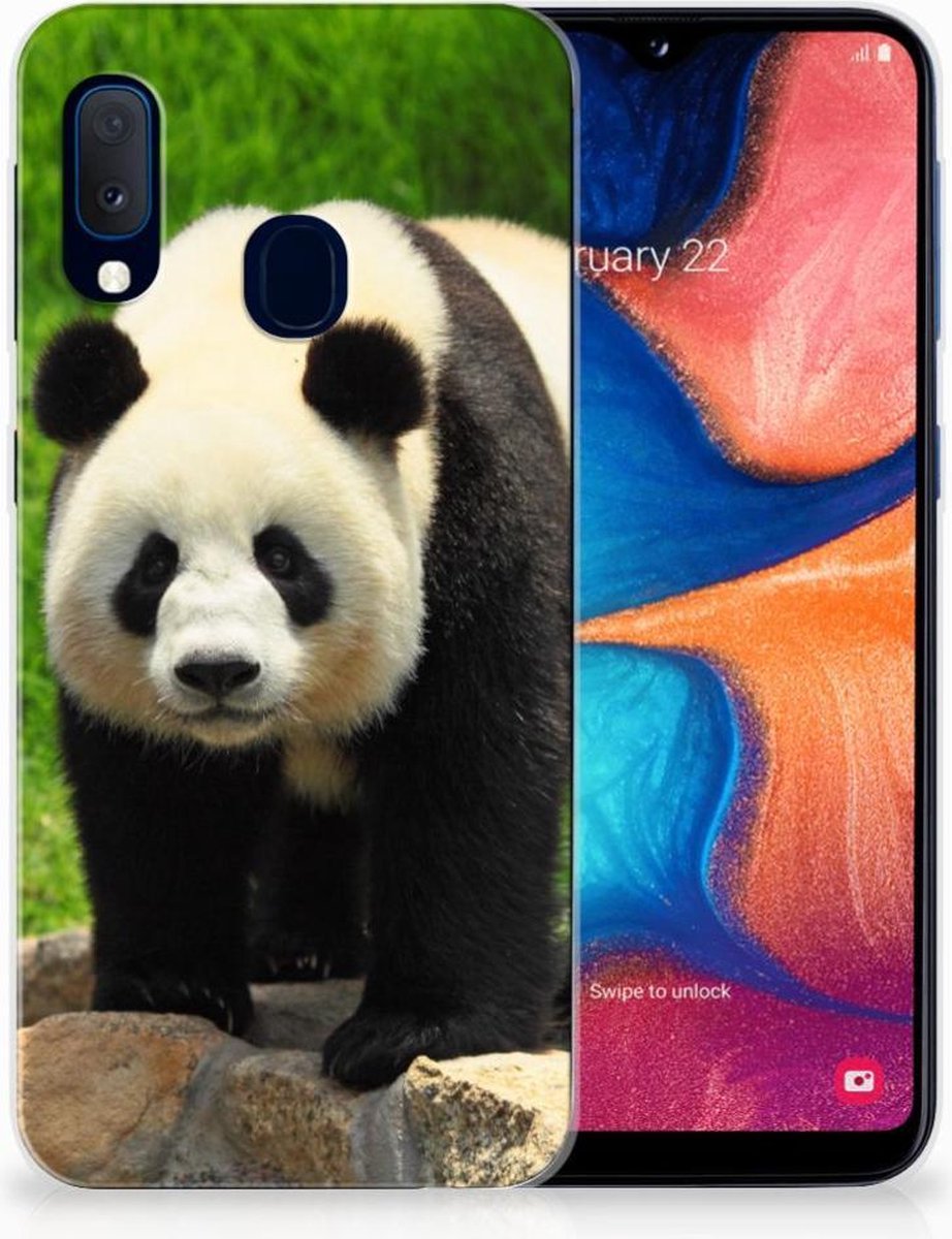 Samsung Galaxy A20e TPU Hoesje Panda