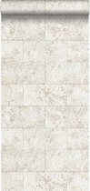 Origin Wallcoverings behang kalkstenen blokken beige - 347579 - 53 cm x 10,05 m