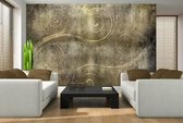 Celtic Swirl Rustic Texture Photo Wallcovering