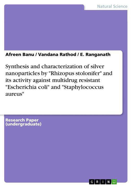 Synthesis and characterization of silver nanoparticles by "R ... - cover