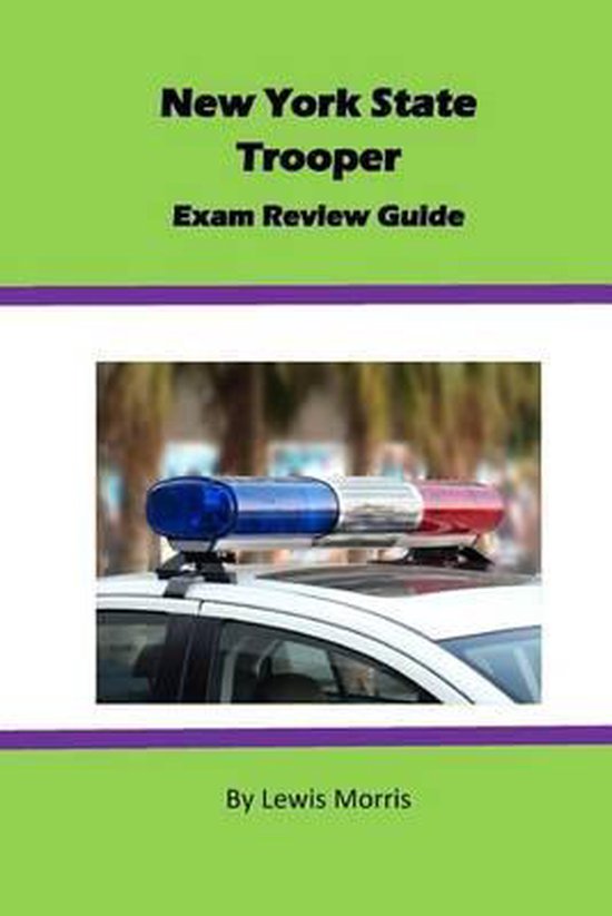 New York State Trooper Exam Review Guide - cover