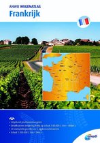 ANWB wegenatlas  -   Frankrijk