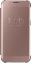 Samsung clear view cover - roze goud - voor Samsung G930 Galaxy S7