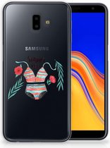Geschikt voor Samsung Galaxy J6 Plus (2018) Uniek TPU Hoesje Boho Summer