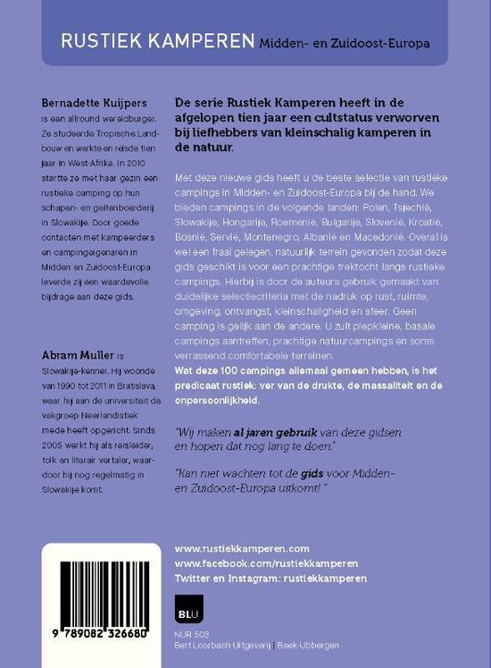 Rustiek kamperen, Bernadette Kuijpers | 9789082326680 | Boeken | bol.com