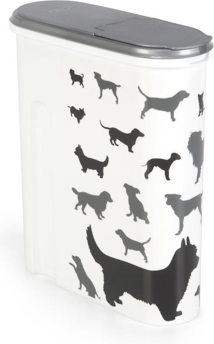 Curver voedselcontainer silhouette voor de hond - 4,5 liter.