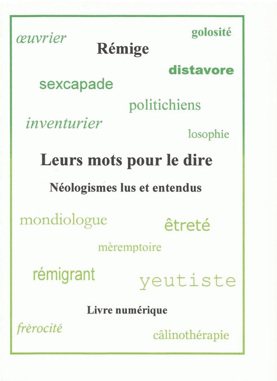 Leurs mots pour le dire - cover