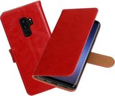 BestCases - Samsung Galaxy S9+ Pull-Up booktype hoesje rood