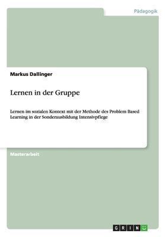 Lernen in der Gruppe - cover