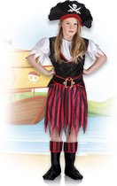 Boland - Kinderkostuum Piraat Annie - Multi - 7-9 jaar - Kinderen - Piraat