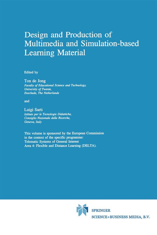 Design and Production of Multimedia and Simulation-based Lea ... - cover
