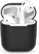 Siliconen case | geschikt voor airpods | zwart