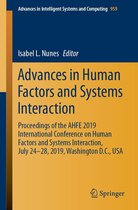Advances in Intelligent Systems and Computing 959 - Advances in Human Factors and Systems Interaction