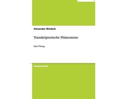 Transkriptorische Phanomene
