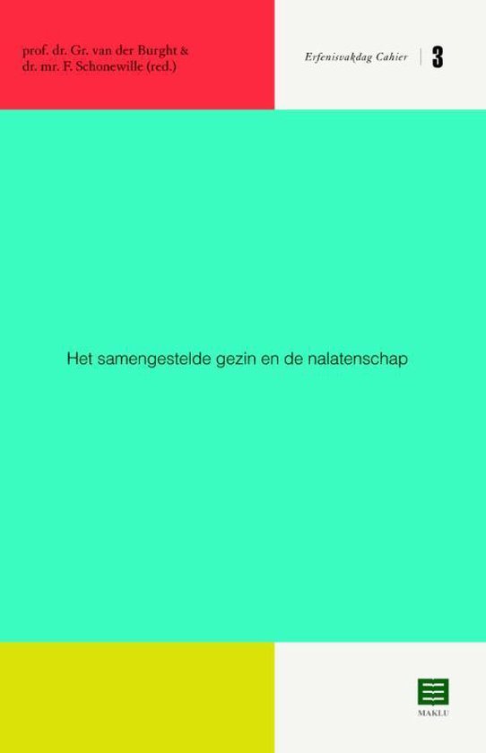 Erfenisvakdag Cahiers 3 - Het samengestelde gezin en de nala ... - cover