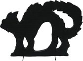 Europalms - Halloween - Decoratie - Versiering - Accesoires - Silhouette Cat 63cm