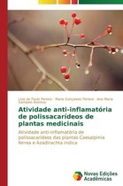 Atividade anti-inflamatória de polissacarídeos de plantas medicinais