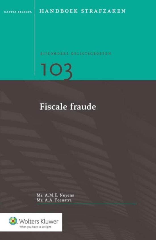 Fiscale fraude - A.A. Feenstra | Tiliboo-afrobeat.com