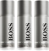 Boss Bottled deospray - 3 stuks - 450 ml