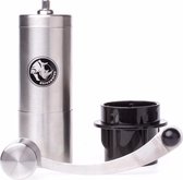 Rhino Compact Coffee Hand Grinder met AeroPress adapter - koffiemolen