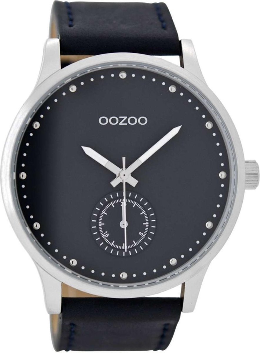OOZOO Timepieces Blauw horloge C9008 (48 mm)