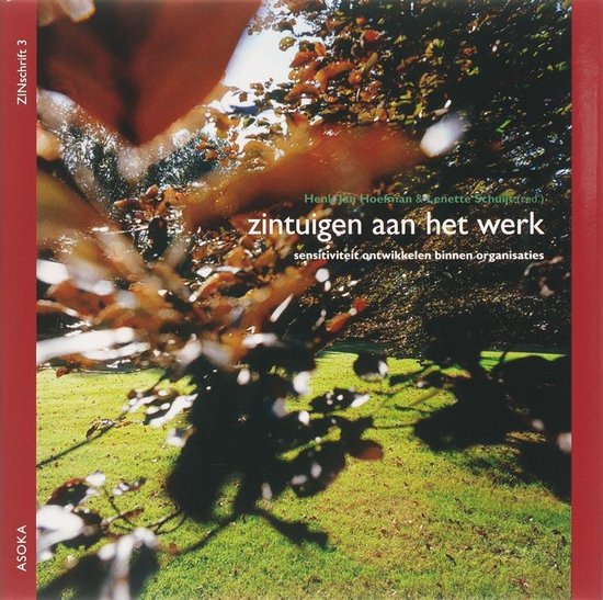 Cover van het boek 'Zintuigen aan het werk' van Henk Jan Hoefman