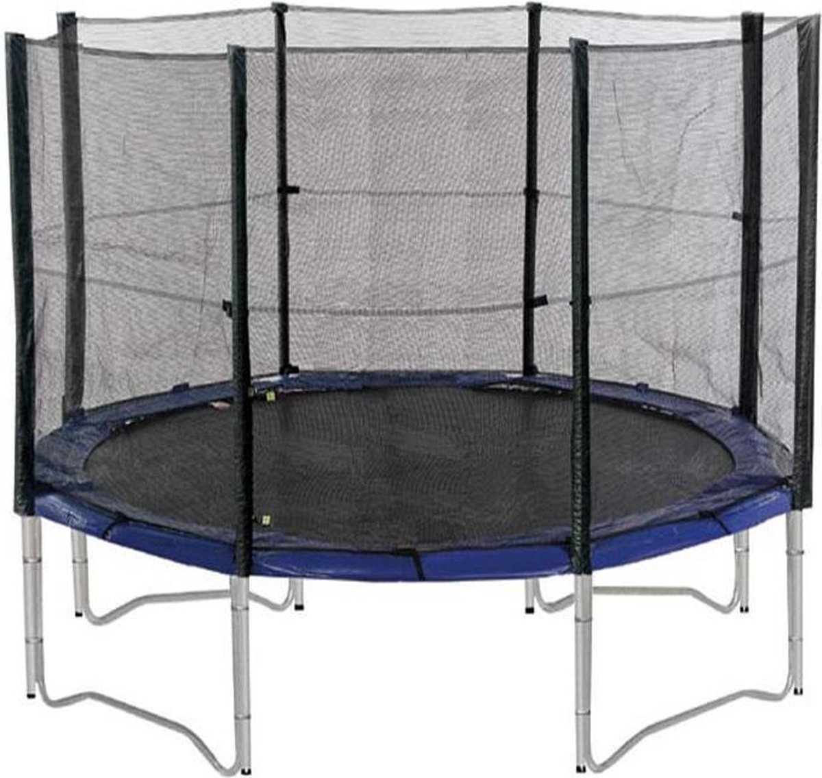 Broederschap Toneelschrijver schrijven Universeel Veiligheidsnet voor trampolines 420-430 cm met 4 poten | bol.com