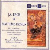 3-CD BACH - MATTHAUS PASSION - ENGLISH CHAMBER ORCHESTRA / JOHANNES SOMARY (VOL. 18)