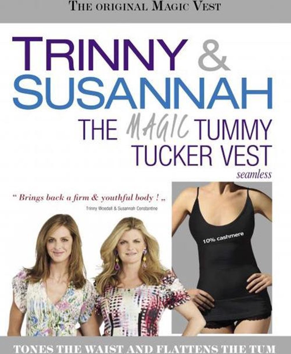 Trinny and Susannah Tummy Tucker - Figuurcorrigerende Top - Zwart maat S |  bol.com