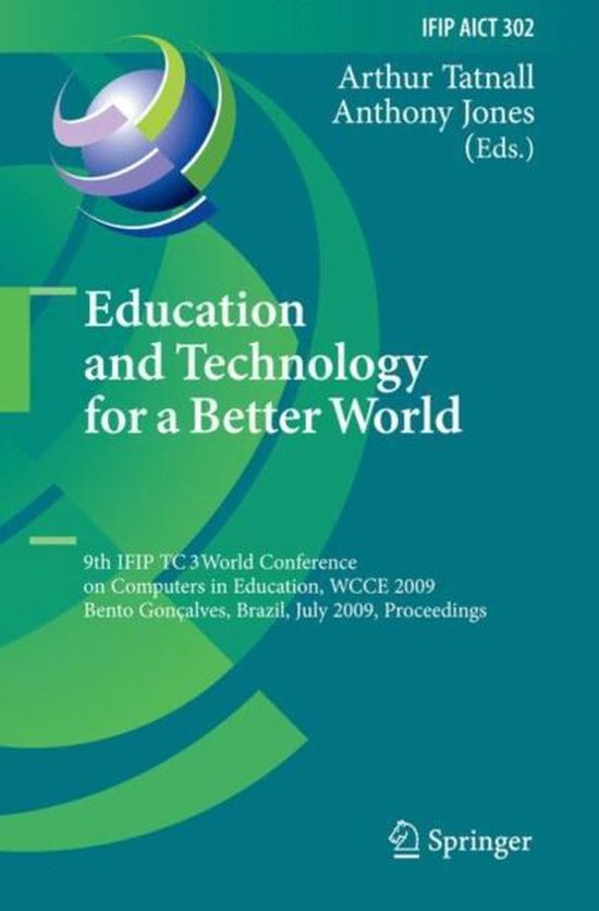 Education and Technology for a Better World - cover