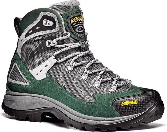 Asolo Fission GV - Wandelschoenen - Vrouwen - Maat 38 - Grijs/Groen |  bol.com