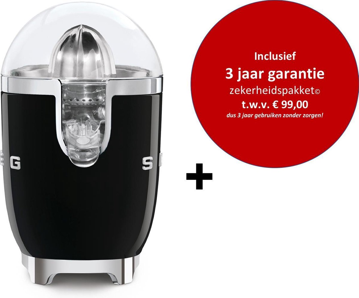 Smeg Jaren 50 Handmixer HMF01BLEU, zwart kopen