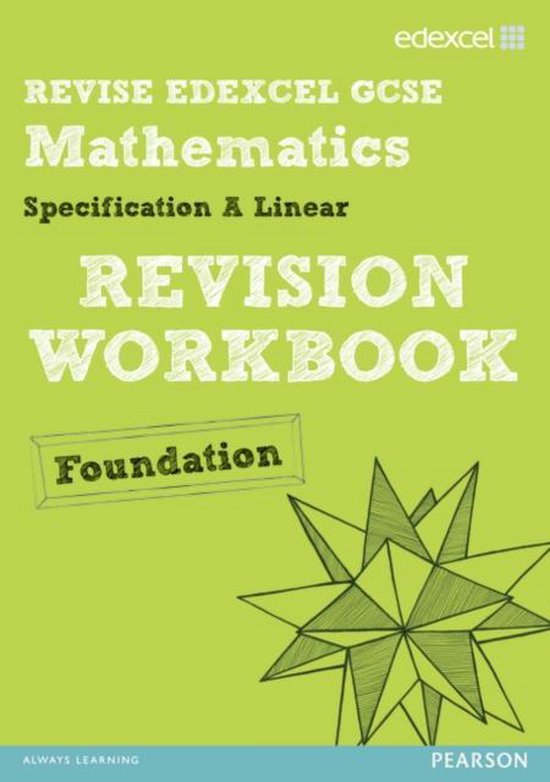 Boek cover Revise Edexcel GCSE Mathematics Edexcel Spec A Found Revision Workbook van Gwenllian Burns (Paperback)