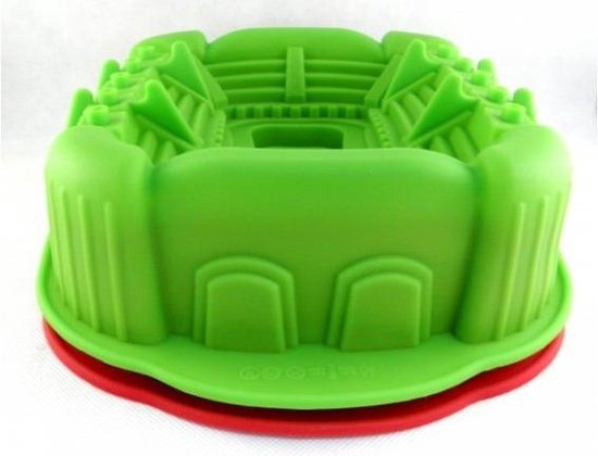 Premium 3D Siliconen Voetbalstadion Bakvorm - 33x26x9cm | Verjaardag |  Taart en Cake... | bol.com