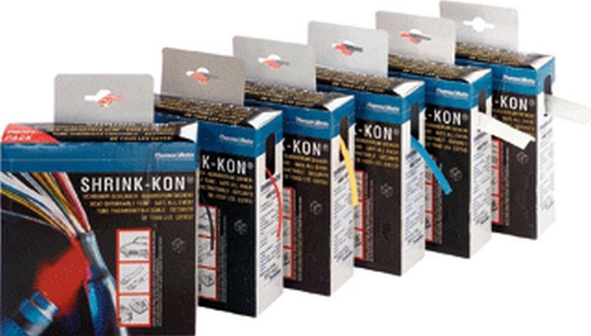 THOM krimpslang dunw Shrink-Kon HSB, polyolefine (PO-X), rd