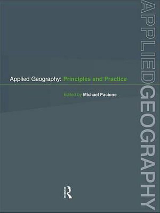 Applied Geography (ebook), Michael Pacione 9781134672660 Boeken bol
