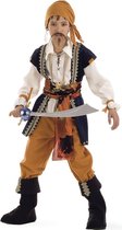 Limit - Piraat & Viking Kostuum - Jamaica Boekanier Jack De Jakhals - Jongen - Bruin - Maat 122 - Carnavalskleding - Verkleedkleding