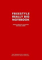 Freestyle Really Big Notebook, Serious Creativity Collection, 800 Pages, Cherry