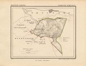 Historische kaart, plattegrond van gemeente Schinveld in Limburg uit 1867 door Kuyper van Kaartcadeau.com