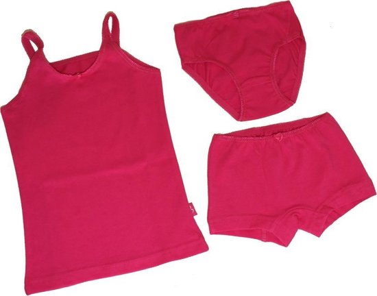KinderBasics Ondergoed set meisje fuchsia 104 110 bol