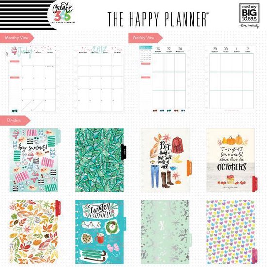 Me and My Big Ideas Happy Planner Classic Everyday Essentials | bol