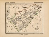 Historische kaart, plattegrond van gemeente Oldebroek in Gelderland uit 1867 door Kuyper van Kaartcadeau.com