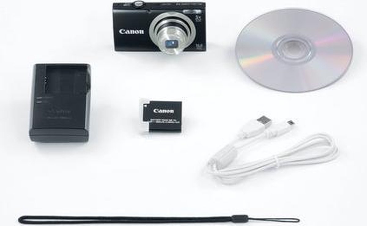 Canon PowerShot A2300 Camera - Zwart - PowerShot | bol